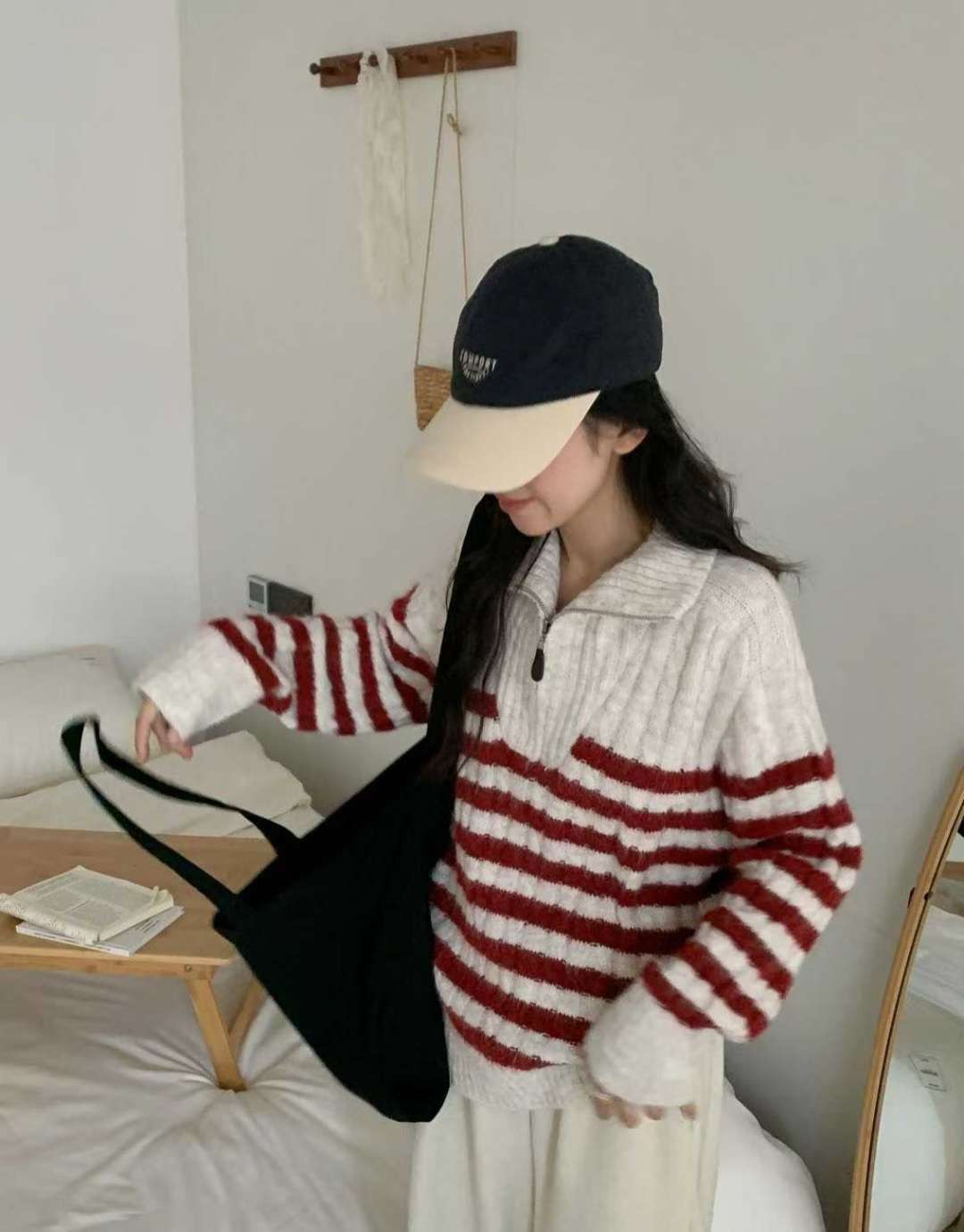 Y.BUTTERFIY東大門㊣直郵女裝新款職業25秋冬人氣推薦毛衣Y.BUTTERFIY毛衣