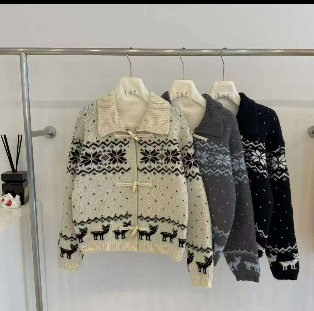 Y.BUTTERFIY東大門㊣代購女裝新款職業推薦人氣時尚毛衣開衫Y.BUTTERFIY毛衣