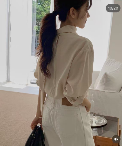 MIELLE-미엘르-OT東大門㊣代購女裝新品真品熱賣襯衫蕾絲衫MIELLE-미엘르-OT襯衫/蕾絲衫