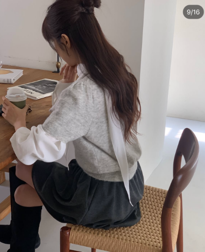 MIELLE-미엘르-OT東大門㊣代購女裝新品真品熱賣襯衫蕾絲衫MIELLE-미엘르-OT襯衫/蕾絲衫