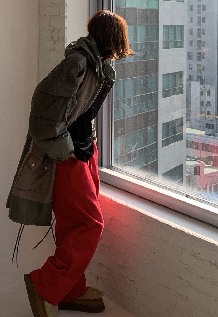 PARIS MATCH東大門㊣直郵女裝新品熱賣休閑25秋冬人氣休閑褲PARIS MATCH休閑褲