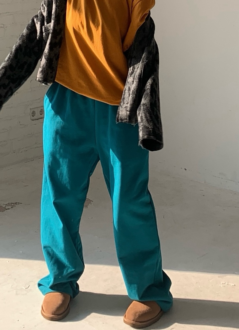 PARIS MATCH東大門㊣直郵女裝新品熱賣休閑25秋冬人氣休閑褲PARIS MATCH休閑褲圖色1