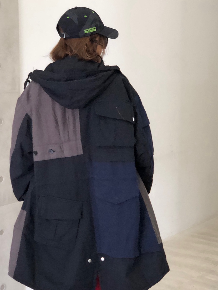 PARIS MATCH東大門㊣代購女裝新品職業休閑推薦中長款大衣PARIS MATCH中長款大衣