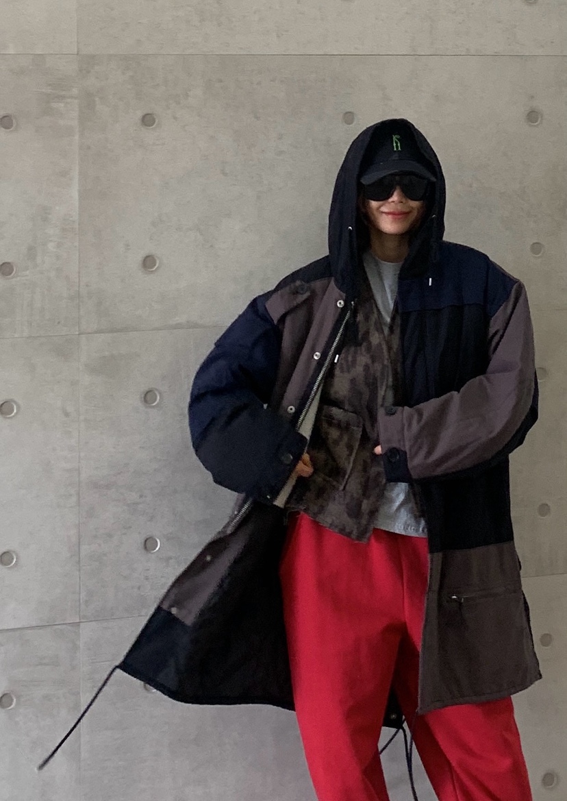 PARIS MATCH東大門㊣代購女裝新品職業休閑推薦中長款大衣PARIS MATCH中長款大衣