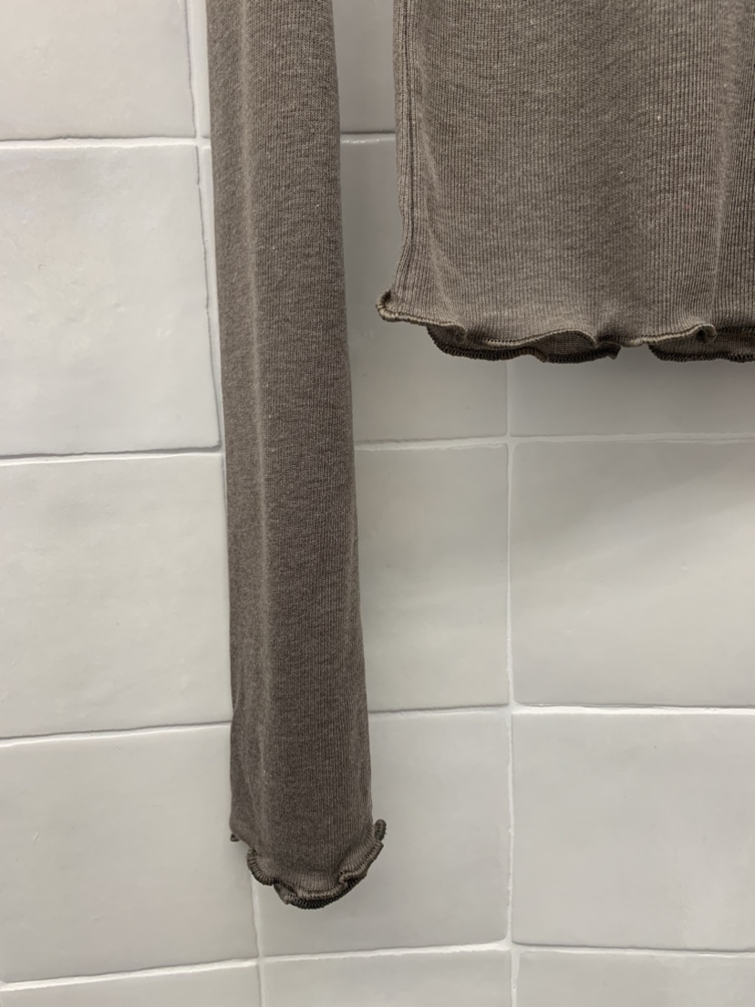 RIETTE東大門㊣直郵女裝新品25秋冬熱賣時尚職業長袖T恤羊毛RIETTE長袖T恤