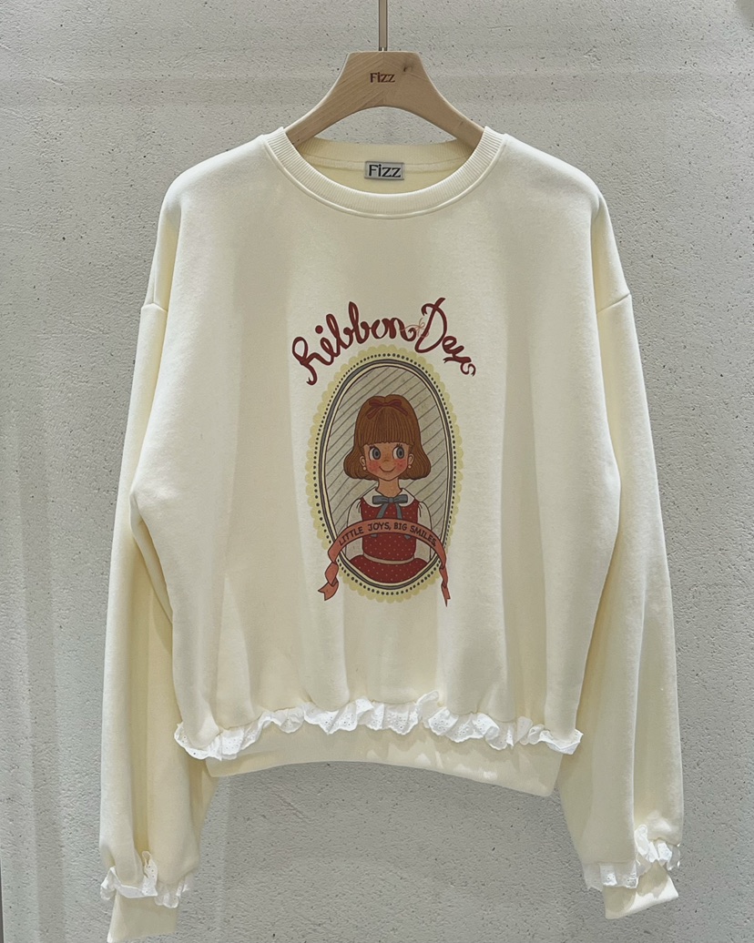 FIZZ東大門㊣代購女裝新款人氣熱賣推薦25秋冬時尚休閑衛衣FIZZ衛衣圖色1