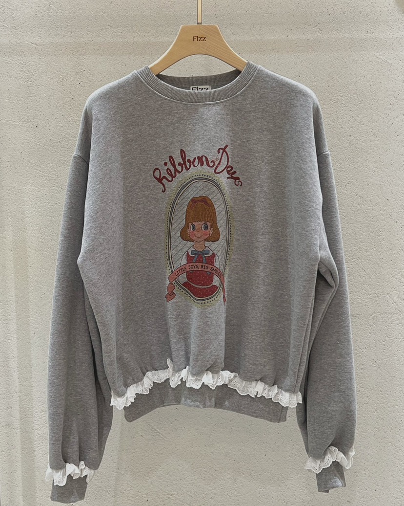 FIZZ東大門㊣代購女裝新款人氣熱賣推薦25秋冬時尚休閑衛衣FIZZ衛衣圖色2