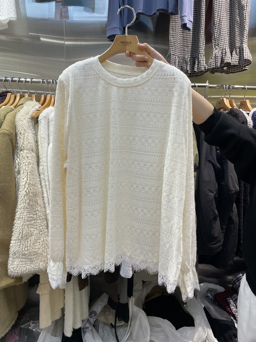 MENDL S韓國代購㊣女裝新款推薦熱賣職業時尚人氣休閑針織衫MENDL S針織衫圖色1
