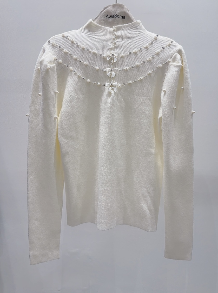 AWESOME-P韓國直郵㊣女士新品時尚推薦熱賣休閑人氣針織衫AWESOME-P針織衫圖色1