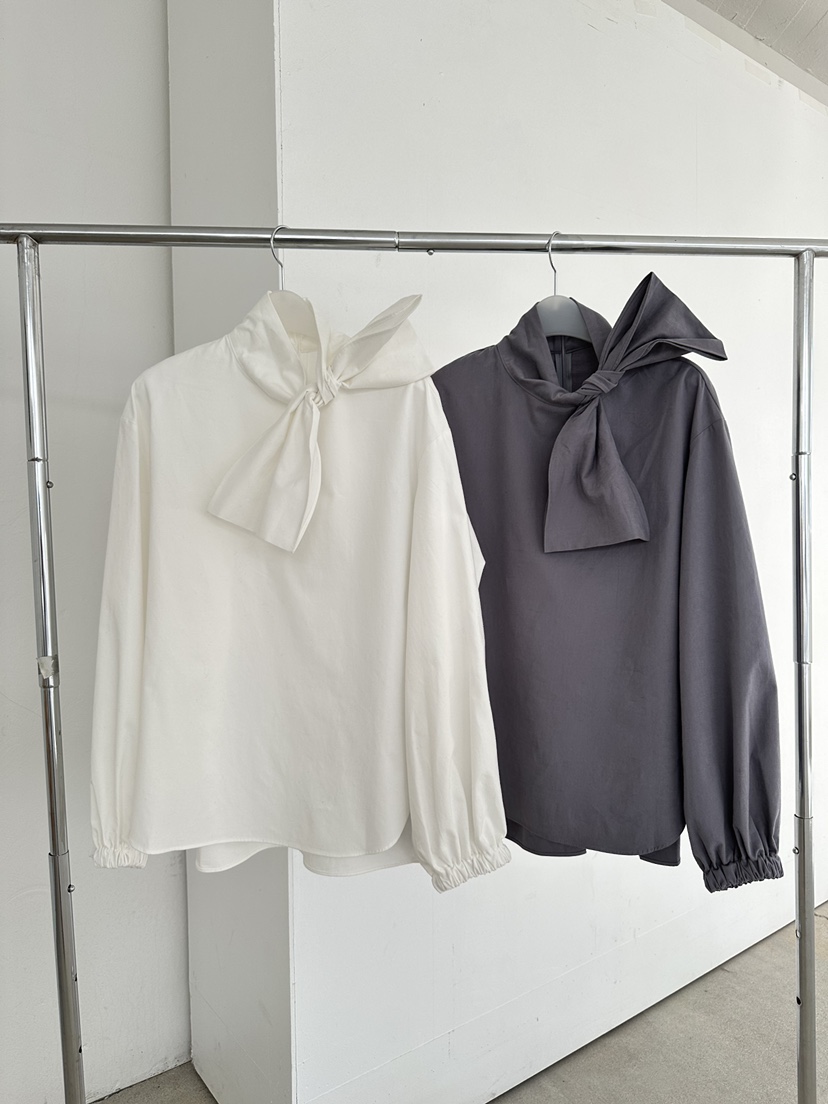 MAINT東大門㊣直郵女士新款休閑時尚推薦職業襯衫蕾絲衫圍巾MAINT襯衫/蕾絲衫