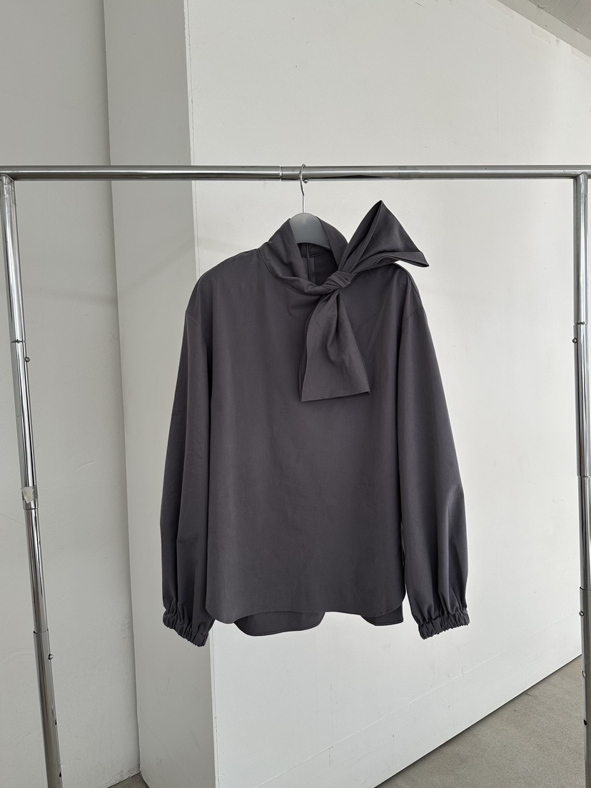 MAINT東大門㊣直郵女士新款休閑時尚推薦職業襯衫蕾絲衫圍巾MAINT襯衫/蕾絲衫圖色2