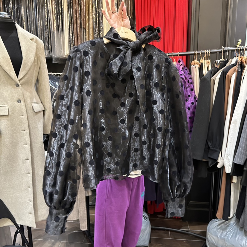 HERISH-HAUTE東大門㊣代購女裝新品熱賣推薦人氣襯衫蕾絲衫HERISH-HAUTE襯衫/蕾絲衫圖色2