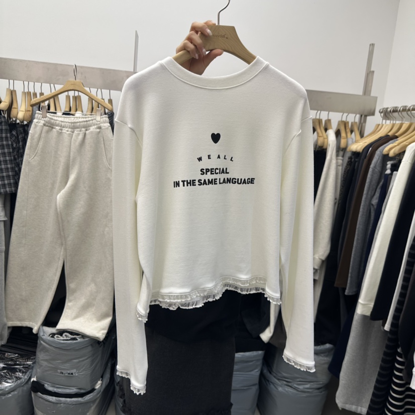 SPECIAL東大門㊣直郵女裝新款時尚25秋冬職業休閑推薦長袖T恤SPECIAL長袖T恤圖色4