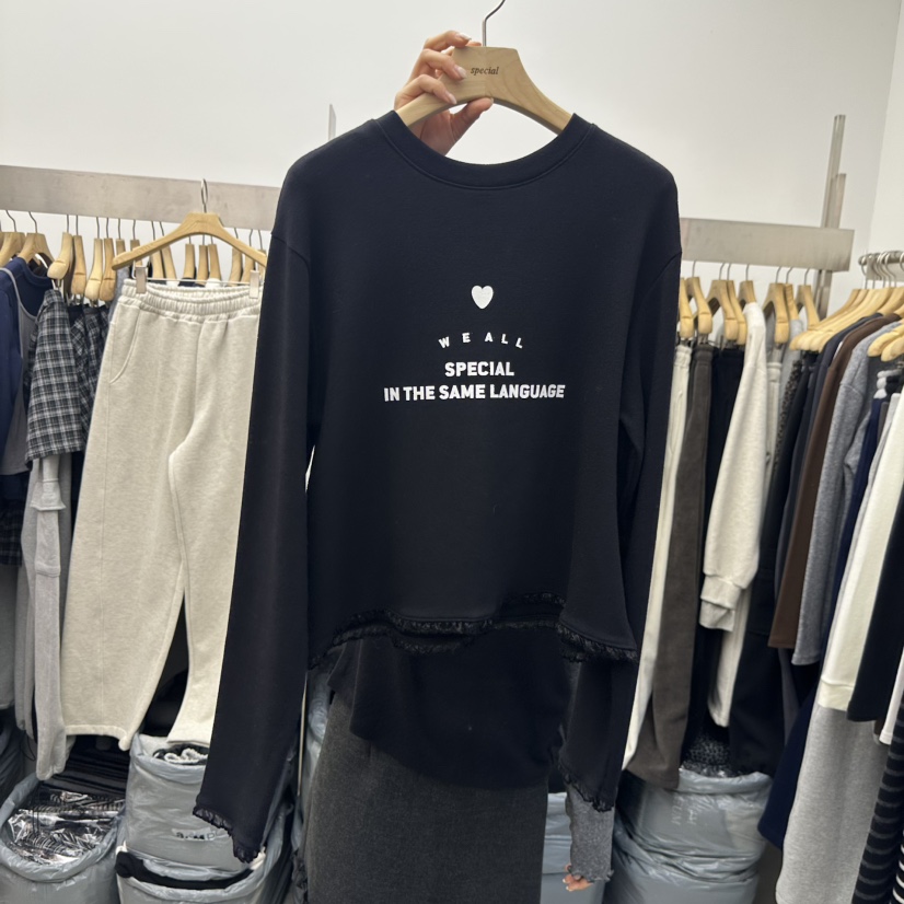 SPECIAL東大門㊣直郵女裝新款時尚25秋冬職業休閑推薦長袖T恤SPECIAL長袖T恤圖色5
