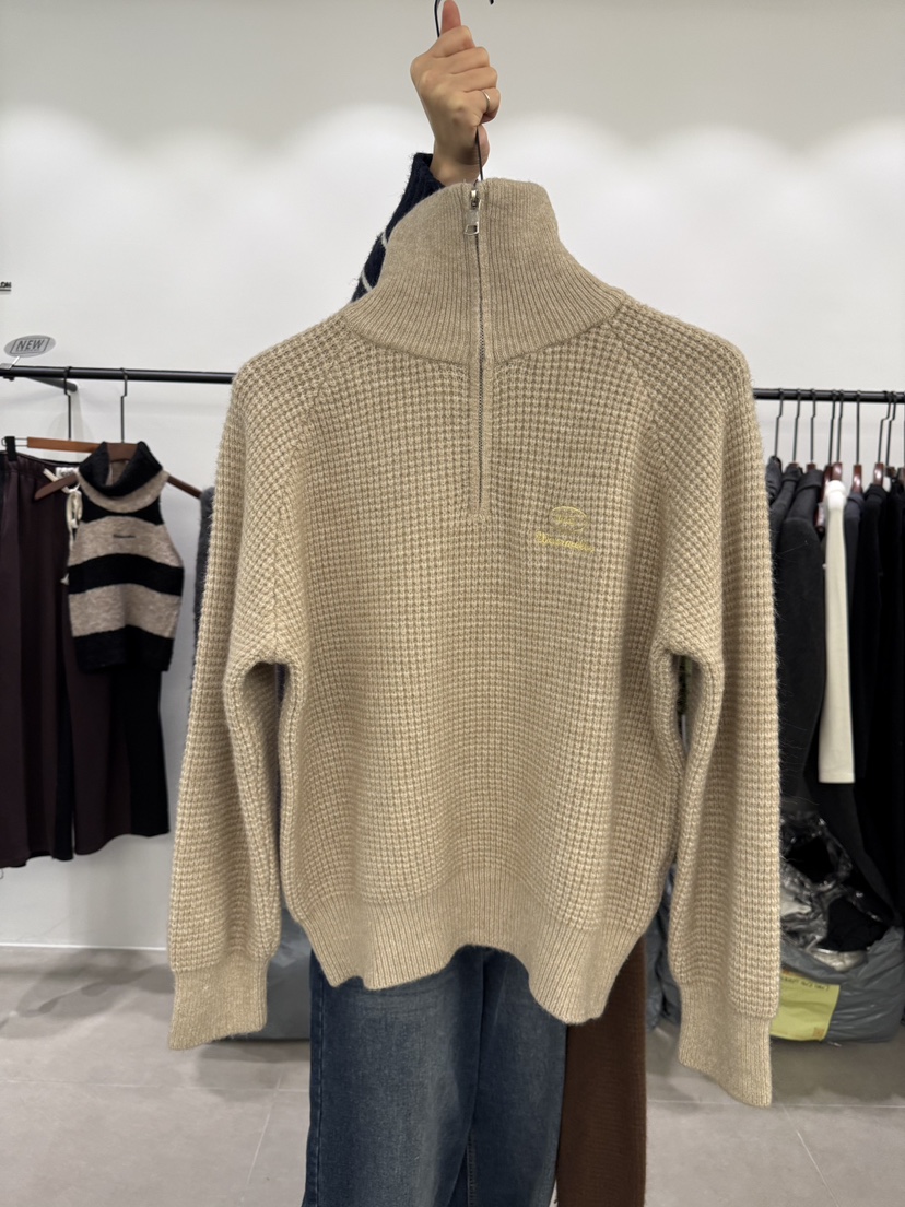 WATERMELON韓國直郵㊣女士新品推薦時尚人氣休閑熱賣職業毛衣WATER MELON毛衣圖色3