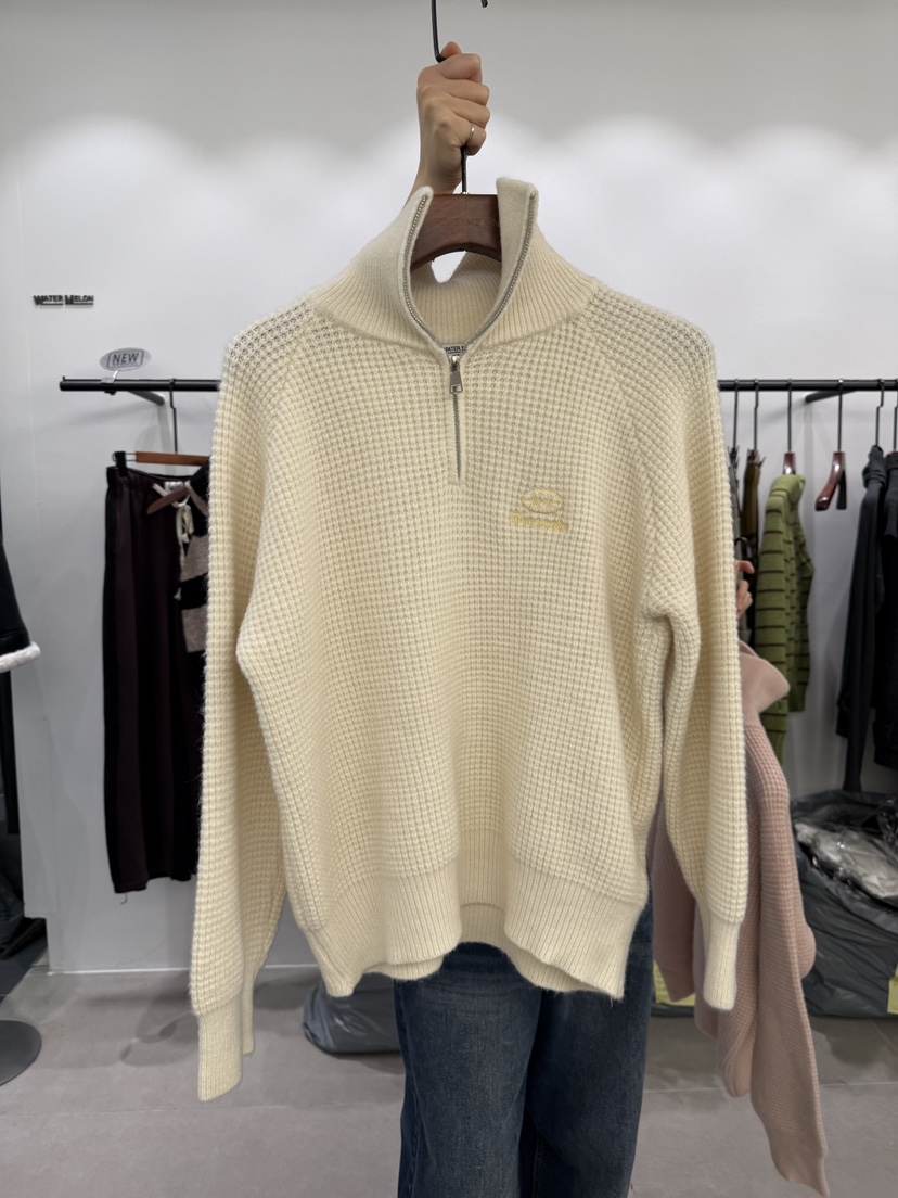 WATERMELON韓國直郵㊣女士新品推薦時尚人氣休閑熱賣職業毛衣WATER MELON毛衣圖色6