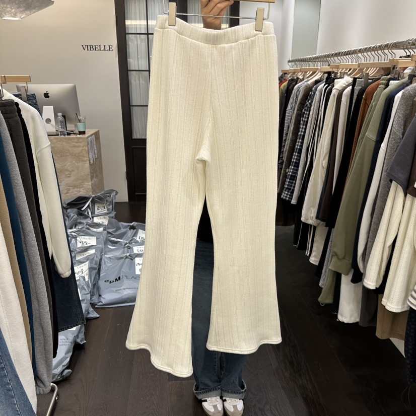 VIBELLE東大門㊣實拍女士新品人氣職業推薦25秋冬休閑褲羊毛VIBELLE休閑褲