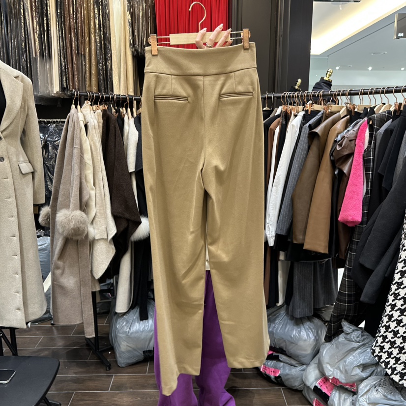 HERISH-HAUTE東大門㊣直郵女裝新款職業25秋冬人氣時尚休閑褲HERISH-HAUTE休閑褲