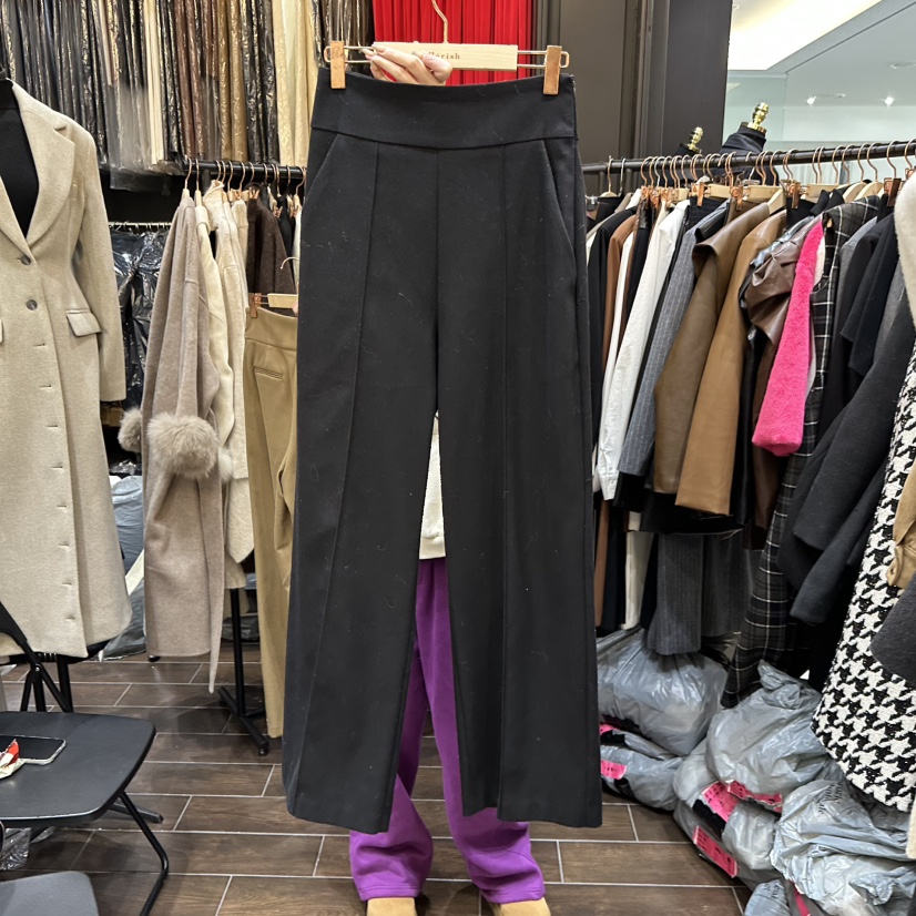 HERISH-HAUTE東大門㊣直郵女裝新款職業25秋冬人氣時尚休閑褲HERISH-HAUTE休閑褲圖色2