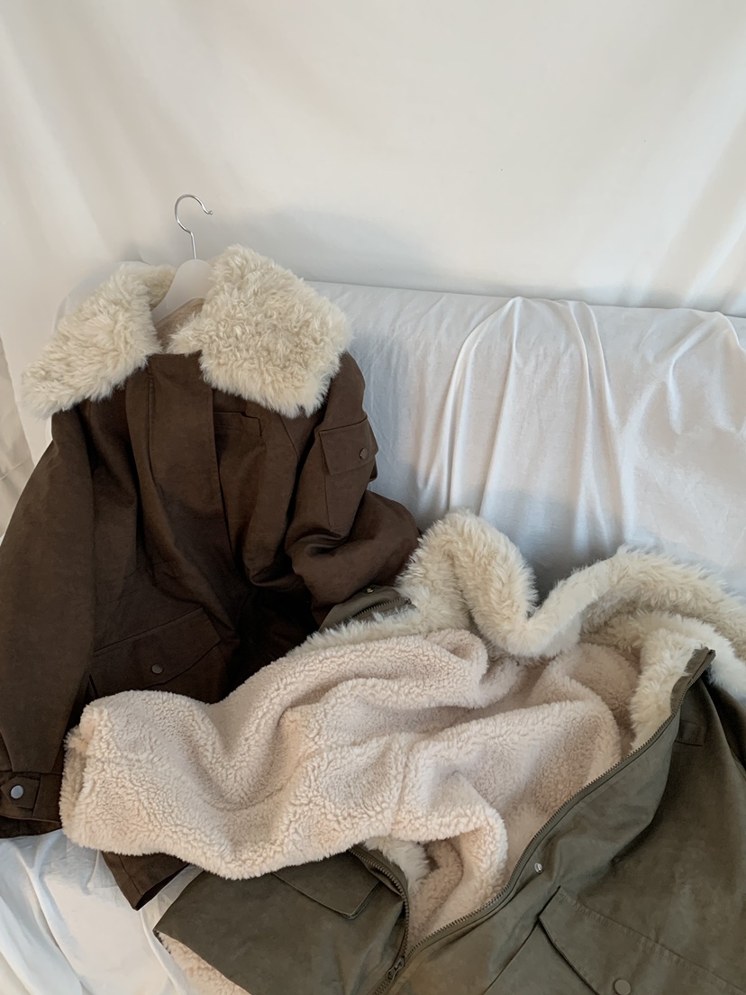 RIVER RAIN東大門㊣代購女裝新款休閑職業熱賣夾克羊毛保暖RIVER RAIN夾克