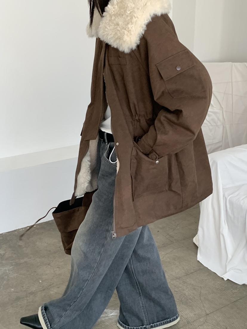 RIVER RAIN東大門㊣代購女裝新款休閑職業熱賣夾克羊毛保暖RIVER RAIN夾克