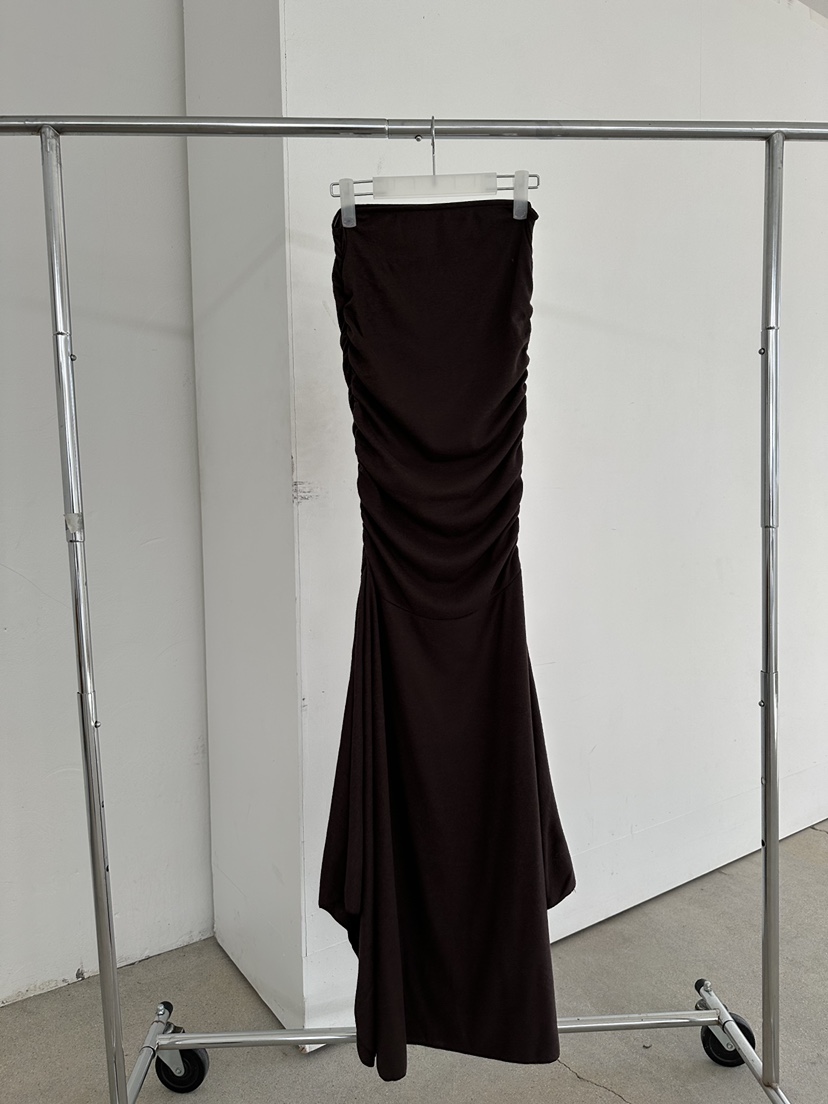 MAINT東大門㊣代購女裝新品熱賣休閑人氣時尚推薦25秋冬連衣裙MAINT連衣裙圖色2棕色