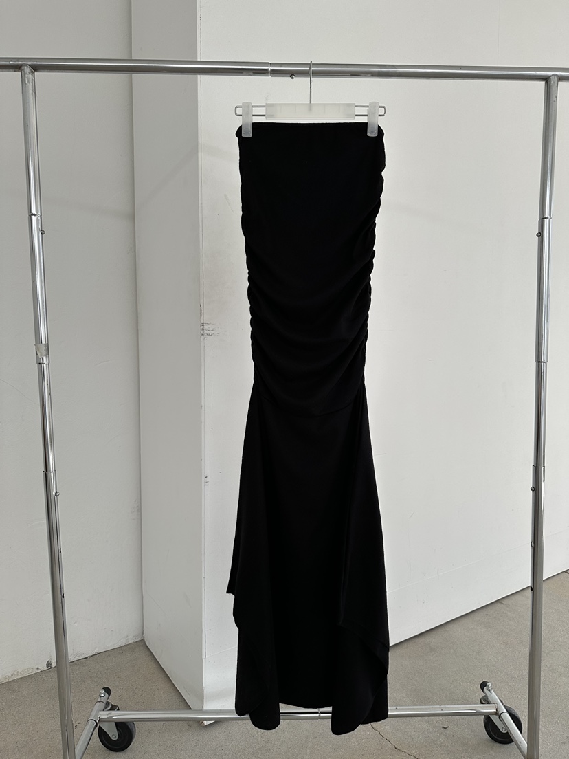 MAINT東大門㊣代購女裝新品熱賣休閑人氣時尚推薦25秋冬連衣裙MAINT連衣裙圖色3黑色