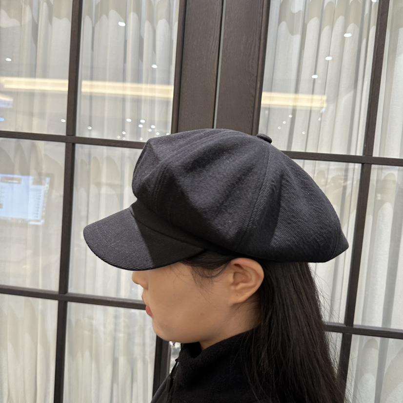 VIBELLE東大門㊣實拍女裝新款推薦25秋冬人氣休閑熱賣時尚帽子VIBELLE帽子