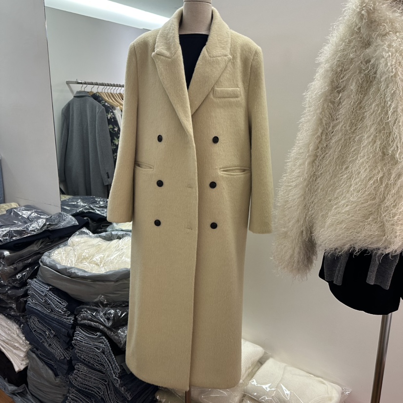 NAVE韓國代購㊣女士新品職業人氣推薦休閑時尚熱賣中長款大衣NAVE中長款大衣圖色1