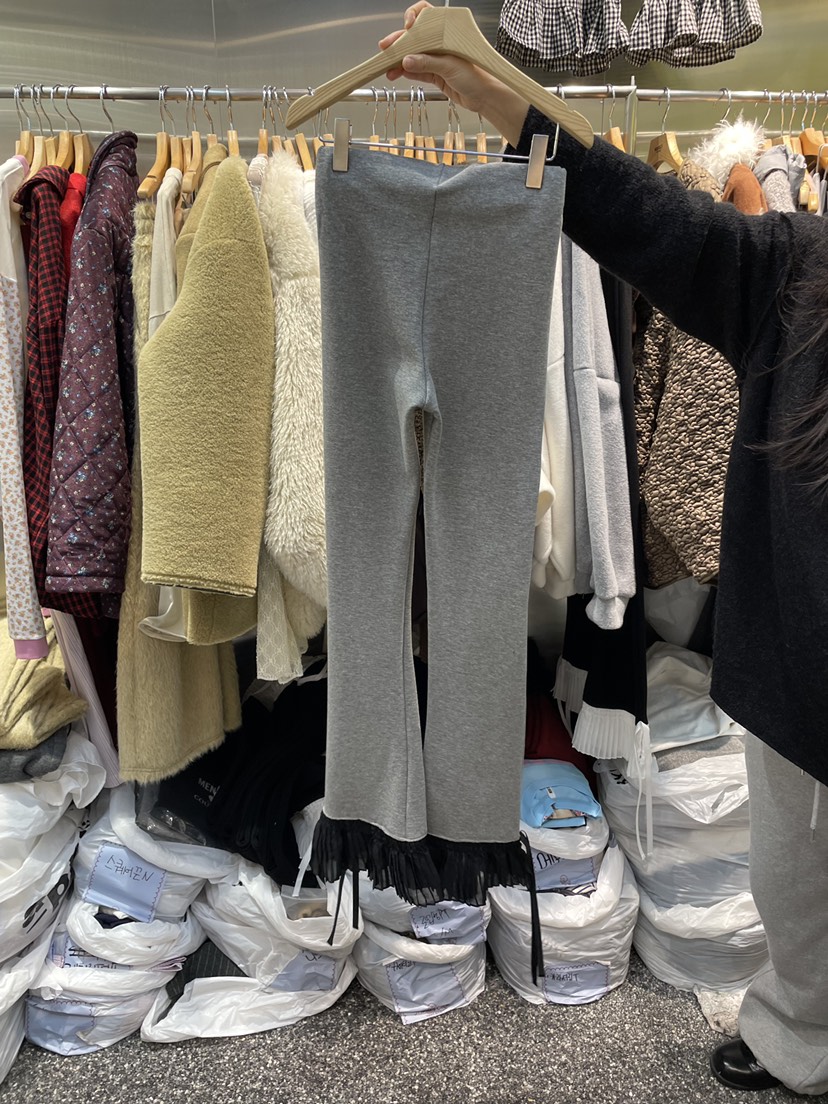 MENDL S韓國直郵㊣女裝新款25秋冬職業休閑推薦人氣休閑褲MENDL S休閑褲圖色1