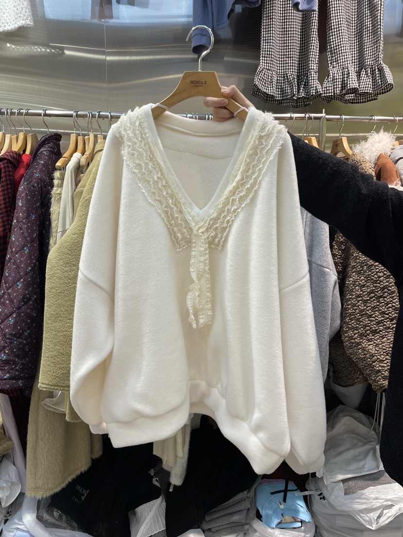 MENDL S韓國直郵㊣女士新品時尚25秋冬人氣熱賣推薦職業衛衣MENDL S衛衣圖色1