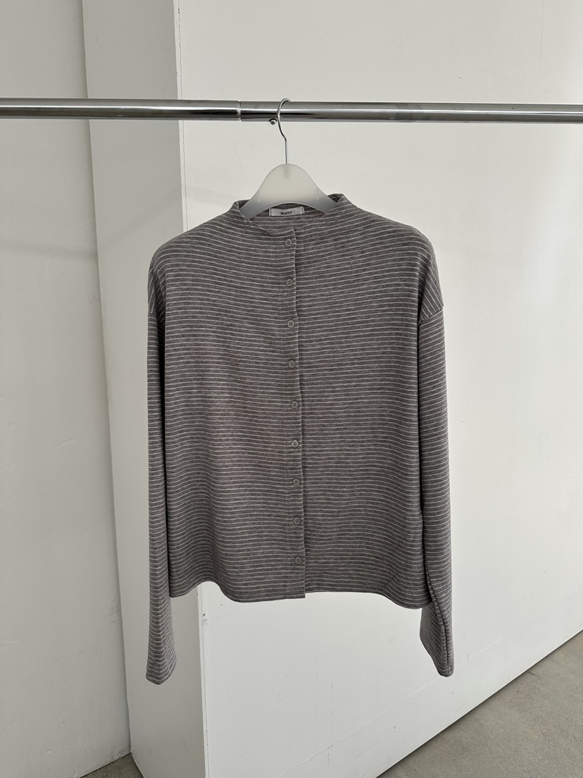 MAINT韓國直郵㊣女裝新品時尚職業25秋冬推薦熱賣休閑針織衫絨MAINT針織衫圖色1灰色