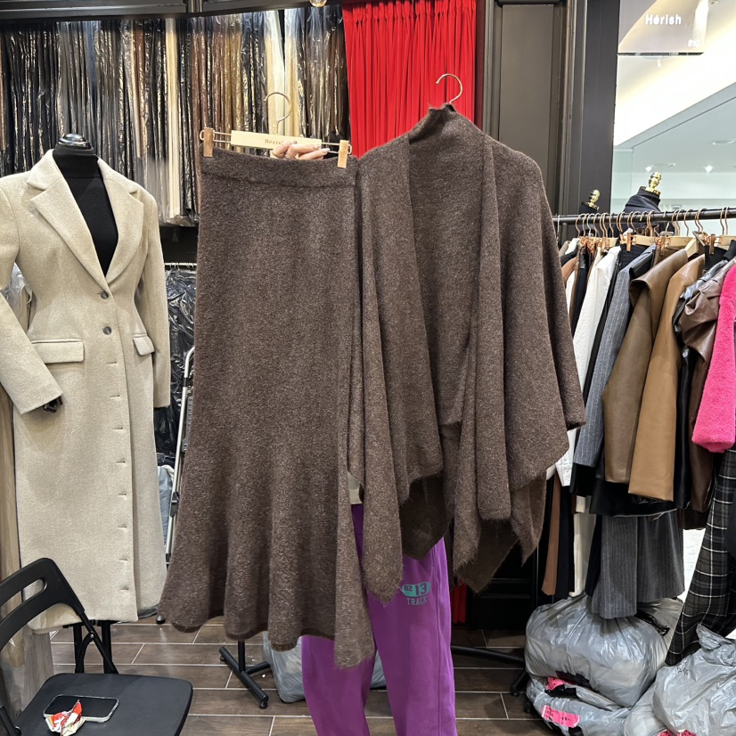 HERISH-HAUTE韓國代購㊣女士新品熱賣時尚休閑25秋冬推薦套裝HERISH-HAUTE套裝圖色4