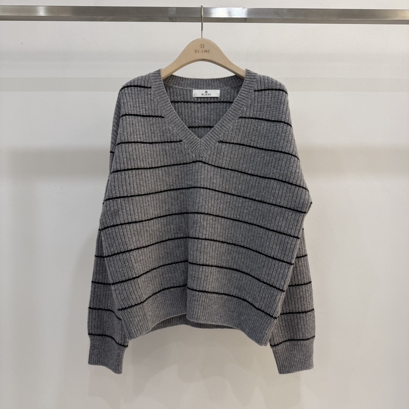 BLANC-A韓國直郵㊣女士新品推薦人氣25秋冬熱賣職業針織衫BLANC-A針織衫圖色2