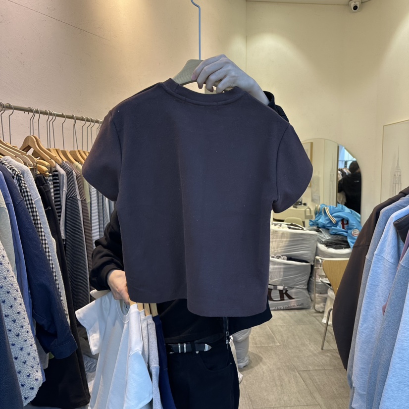 AND FLOYD韓國代購㊣女裝新品熱賣25秋冬職業人氣時尚休閑T恤stunning and FloydT恤