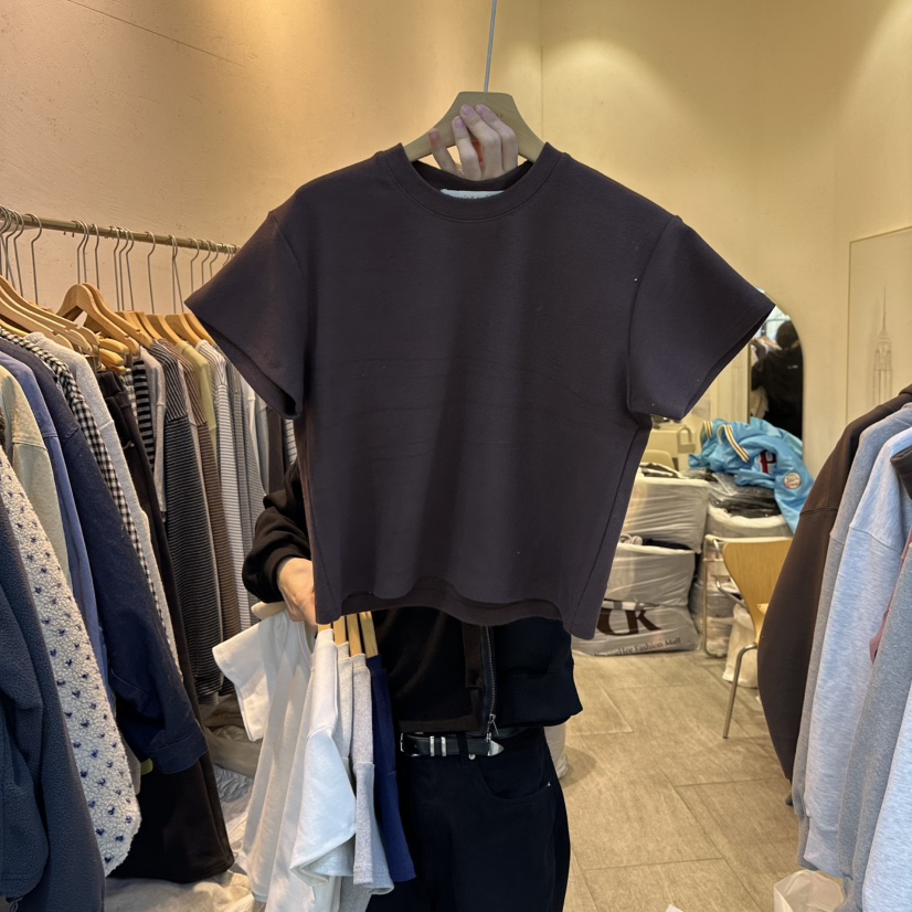 AND FLOYD韓國代購㊣女裝新品熱賣25秋冬職業人氣時尚休閑T恤stunning and FloydT恤圖色5