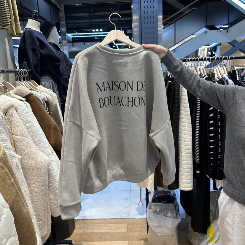 TARA韓國代購㊣女士新款時尚推薦熱賣25秋冬職業休閑衛衣加絨TARA衛衣