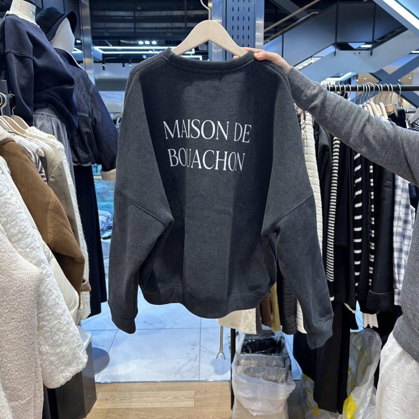 TARA韓國代購㊣女士新款時尚推薦熱賣25秋冬職業休閑衛衣加絨TARA衛衣