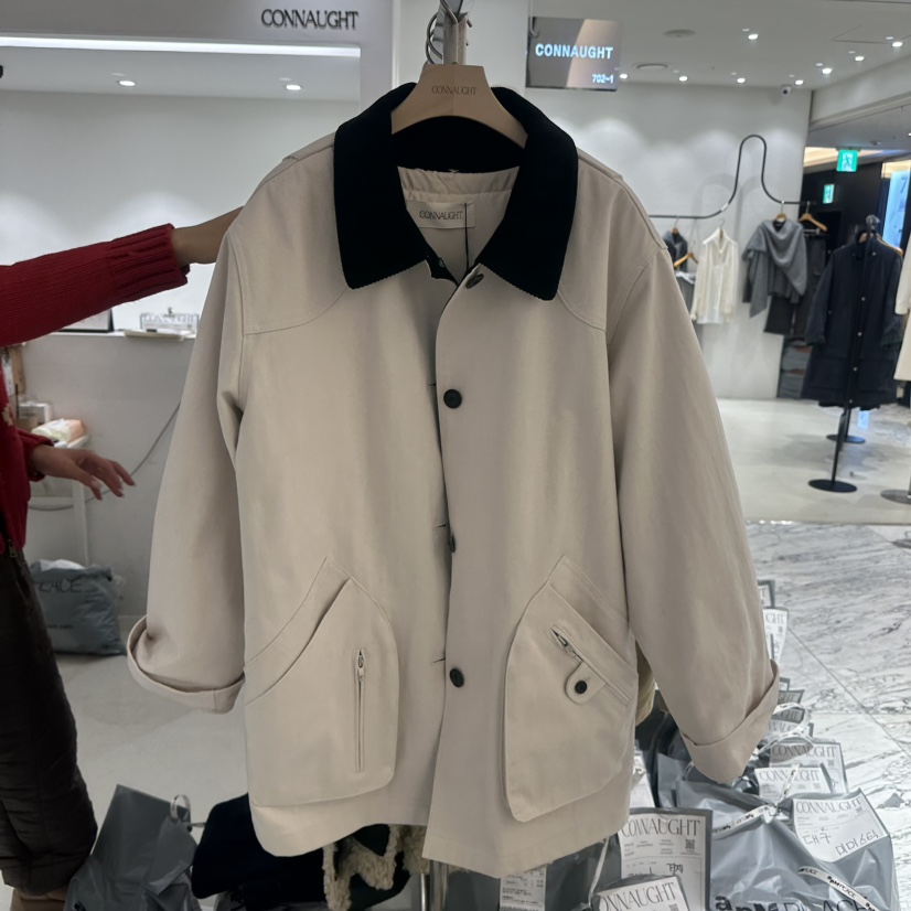 CONNAUGHT東大門㊣直郵女士新款25秋冬職業推薦熱賣時尚夾克CONNAUGHT夾克圖色1