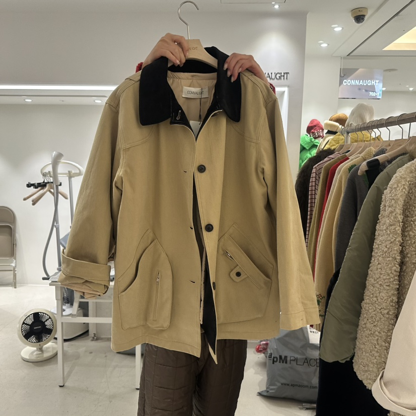 CONNAUGHT東大門㊣直郵女士新款25秋冬職業推薦熱賣時尚夾克CONNAUGHT夾克圖色2