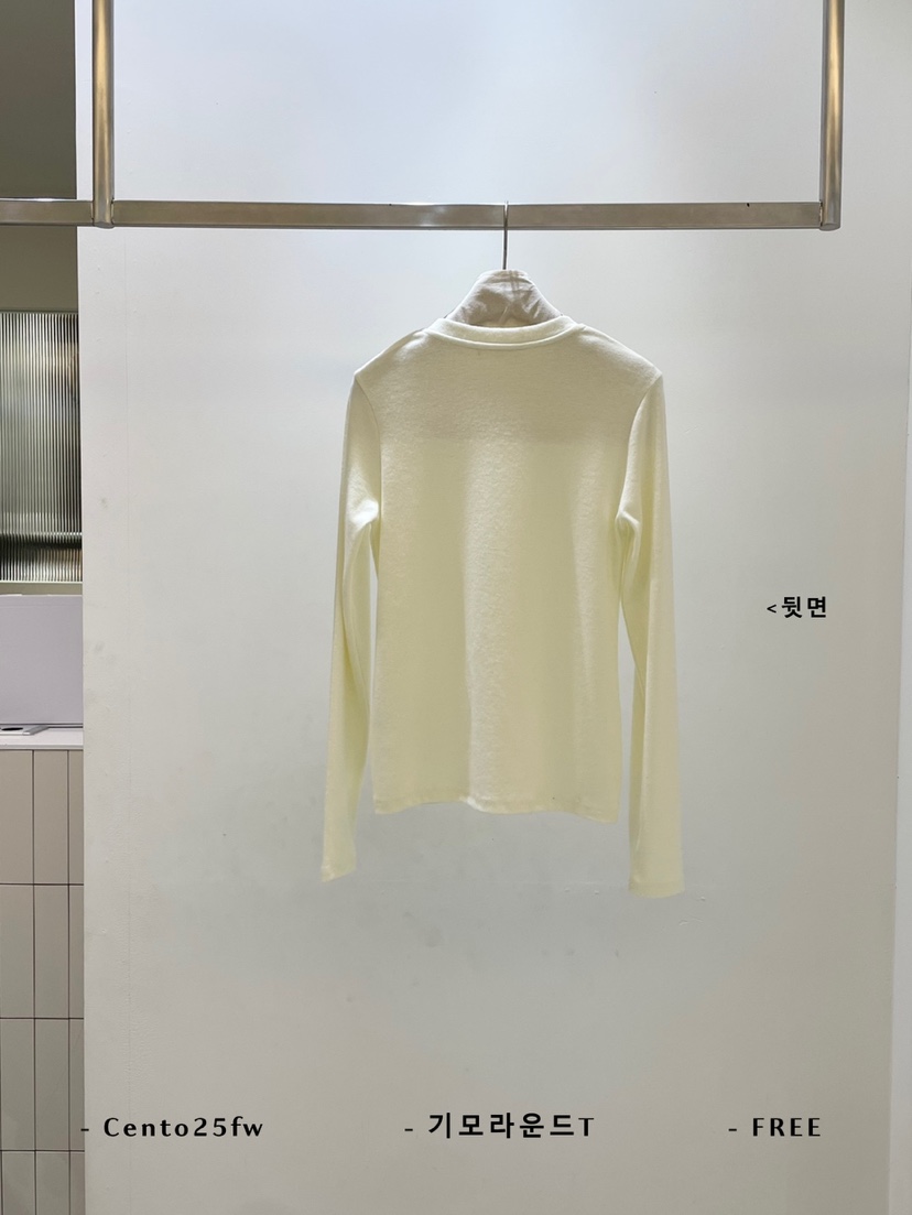 CENTO東大門㊣代購女士新品休閑推薦職業人氣25秋冬長袖T恤CENTO長袖T恤