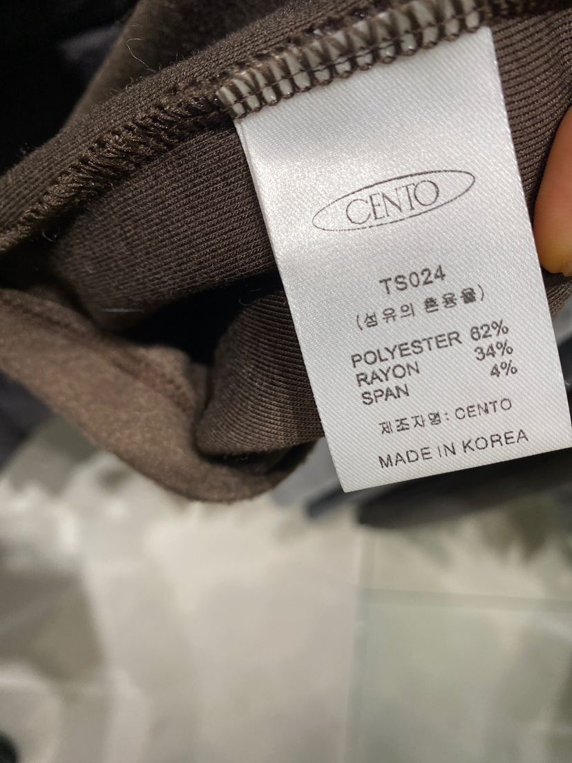 CENTO東大門㊣代購女士新品休閑推薦職業人氣25秋冬長袖T恤CENTO長袖T恤