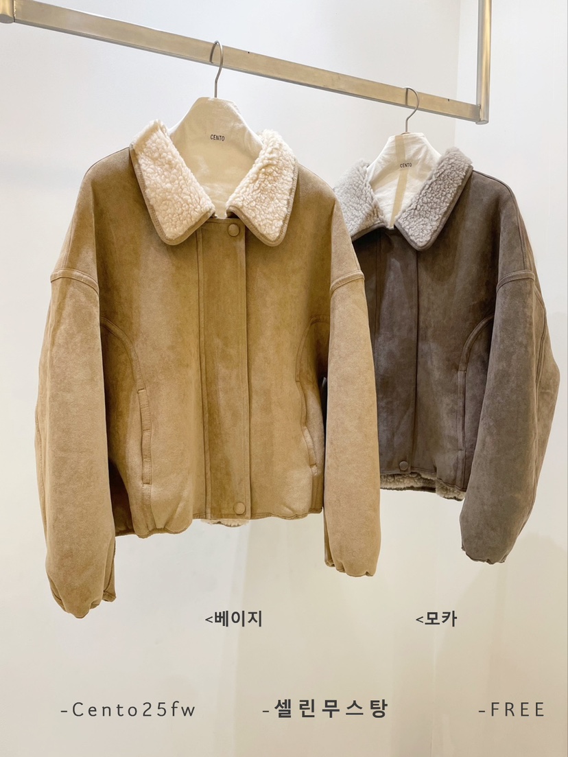 CENTO東大門㊣實拍女士新品25秋冬職業熱賣休閑推薦人氣夾克CENTO夾克