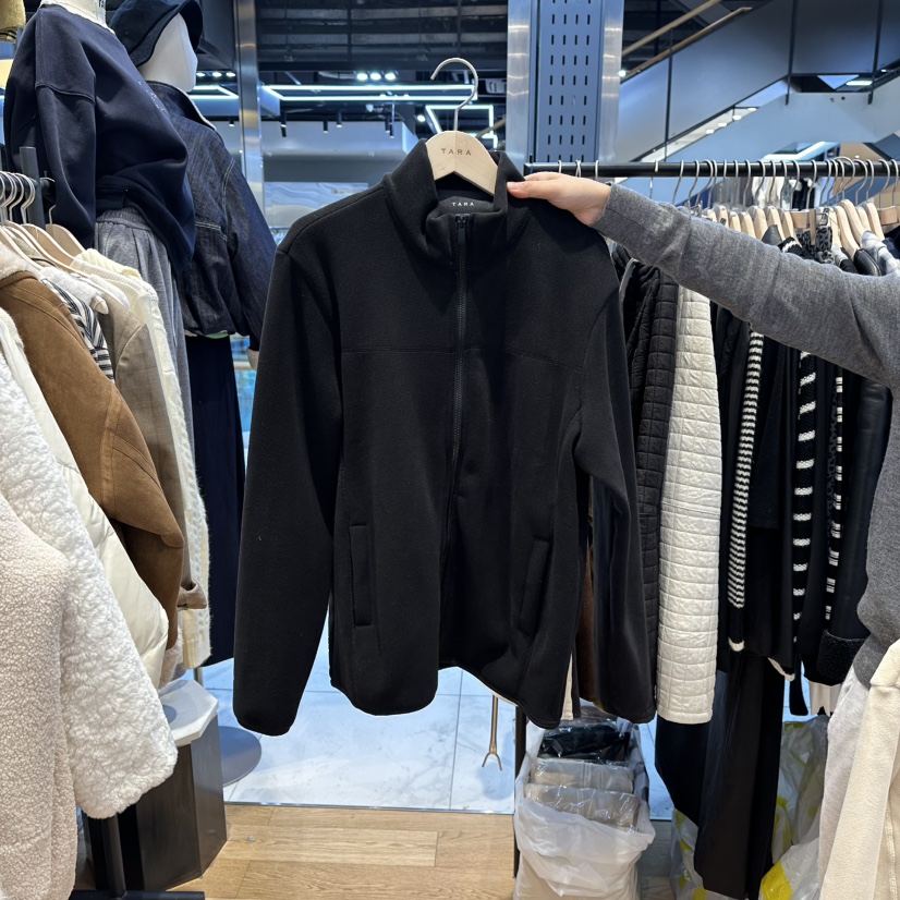 TARA韓國直郵㊣女裝新款時尚職業人氣休閑25秋冬熱賣夾克加絨TARA夾克圖色3