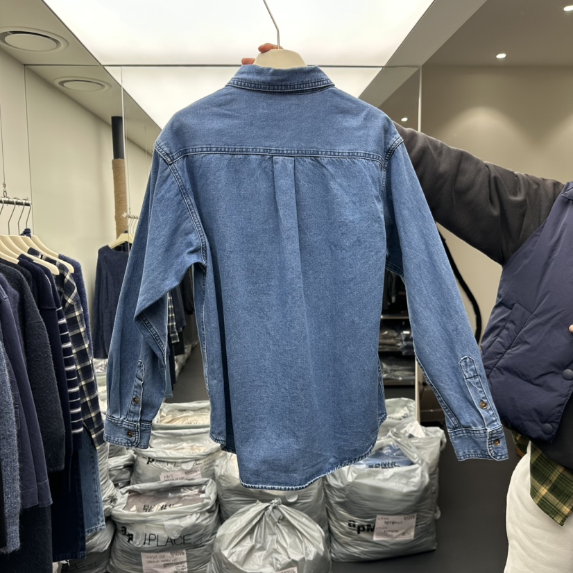 BANUL韓國直郵㊣女士新品休閑熱賣時尚推薦25秋冬襯衫蕾絲衫BANUL襯衫/蕾絲衫