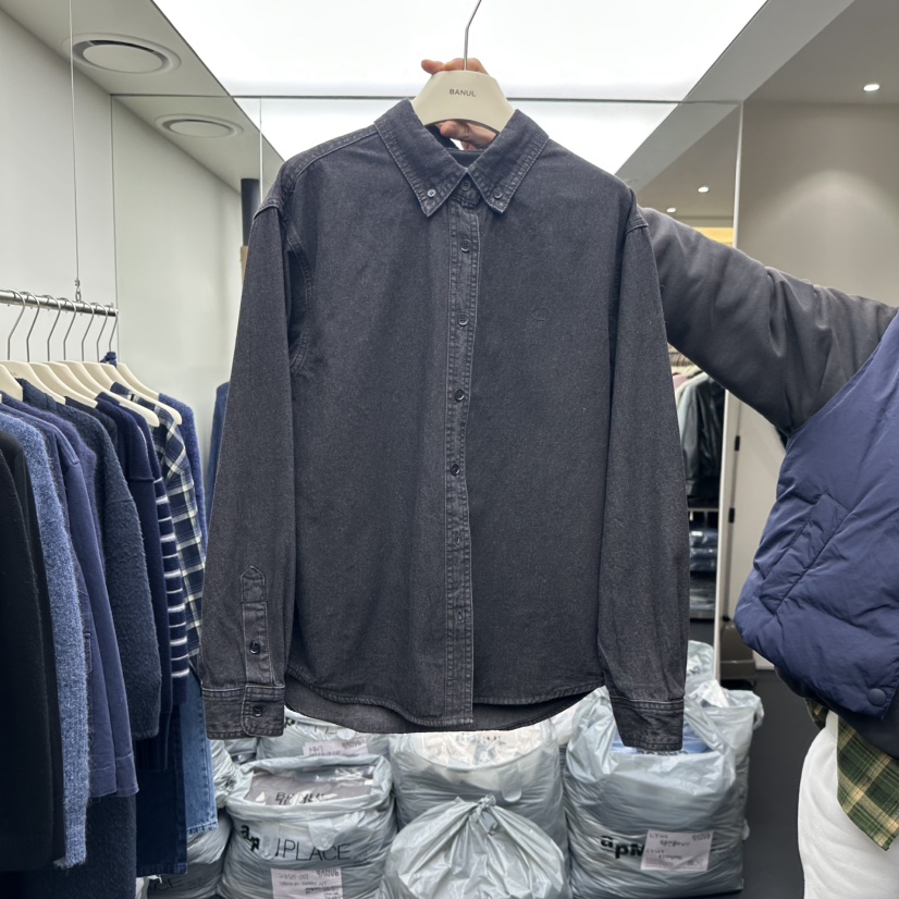 BANUL韓國直郵㊣女士新品休閑熱賣時尚推薦25秋冬襯衫蕾絲衫BANUL襯衫/蕾絲衫圖色2