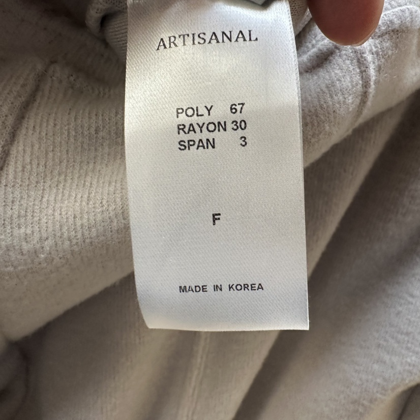 ARTISANAL東大門㊣實拍女士新款時尚推薦熱賣休閑休閑褲羊毛ARTISANAL休閑褲