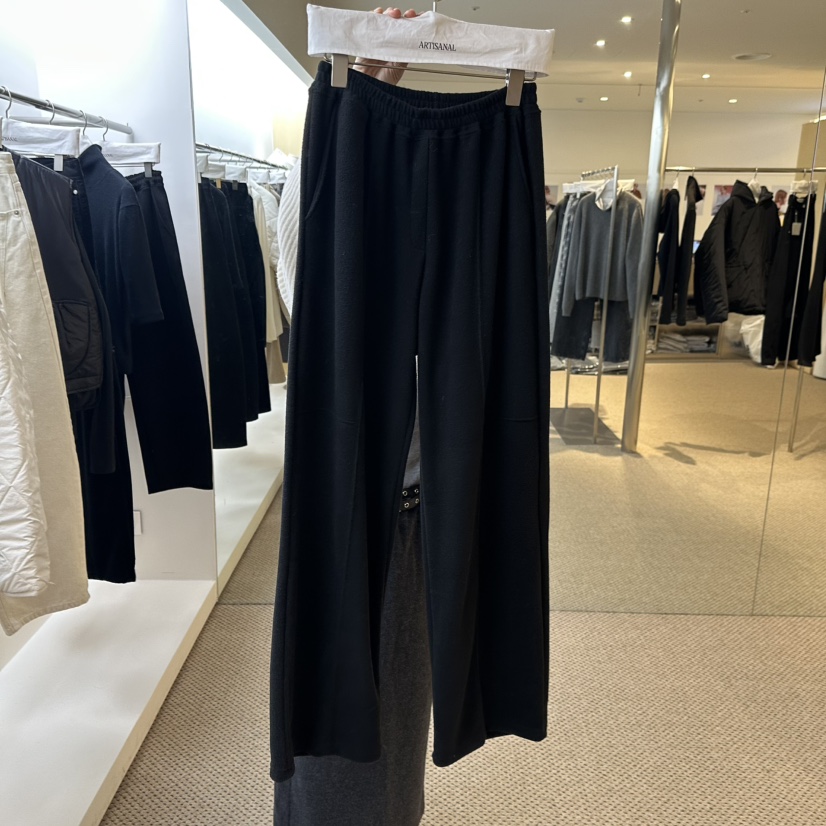 ARTISANAL東大門㊣實拍女士新款時尚推薦熱賣休閑休閑褲羊毛ARTISANAL休閑褲圖色2