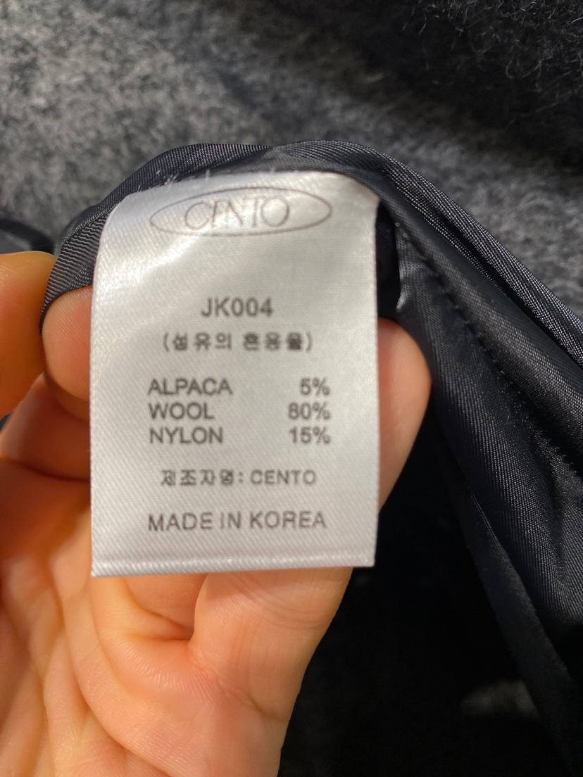 CENTO韓國直郵㊣女士新品職業25秋冬推薦休閑時尚人氣夾克羊駝CENTO夾克