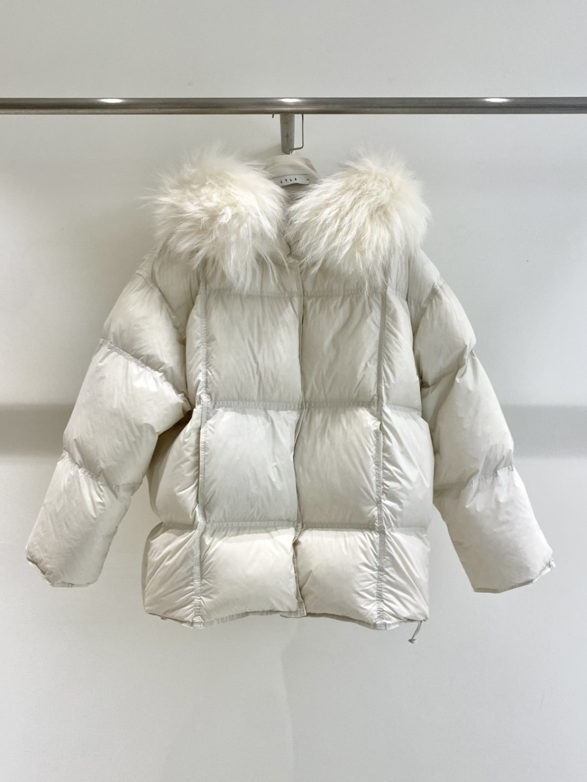 1968韓國直郵㊣女士新款25秋冬休閑人氣時尚短款羽絨服浣熊1968/YEOUYA短款羽絨服圖色2